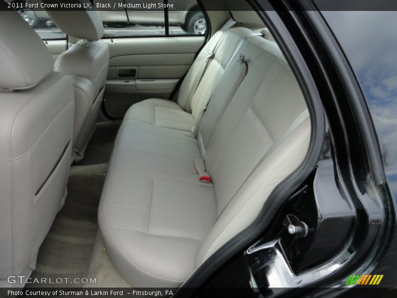 Rear Seat of 2011 Crown Victoria LX