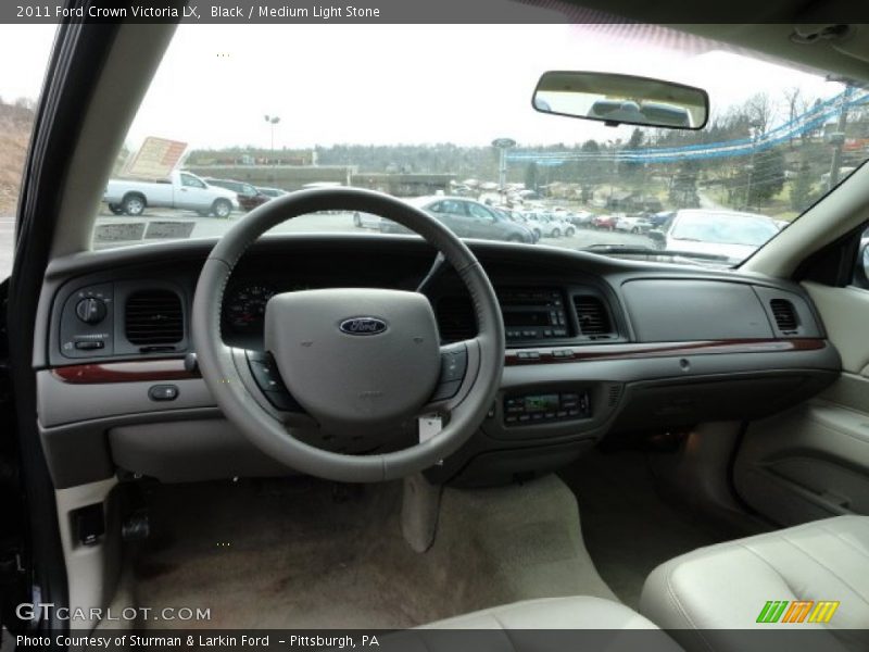 Dashboard of 2011 Crown Victoria LX