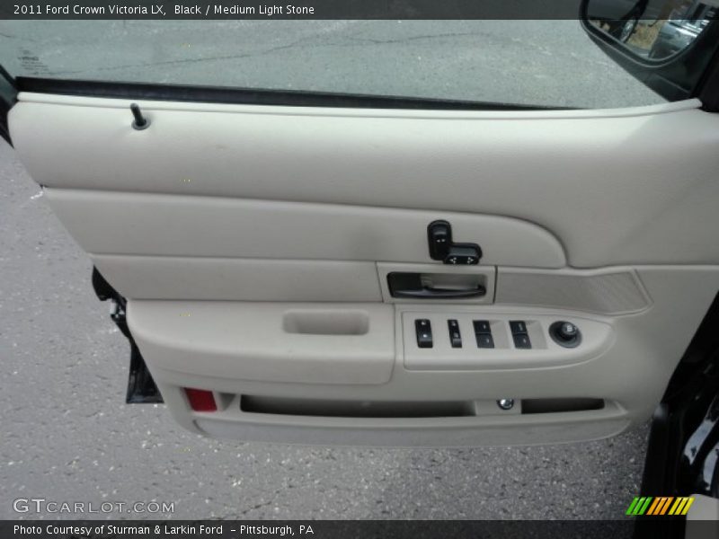 Black / Medium Light Stone 2011 Ford Crown Victoria LX