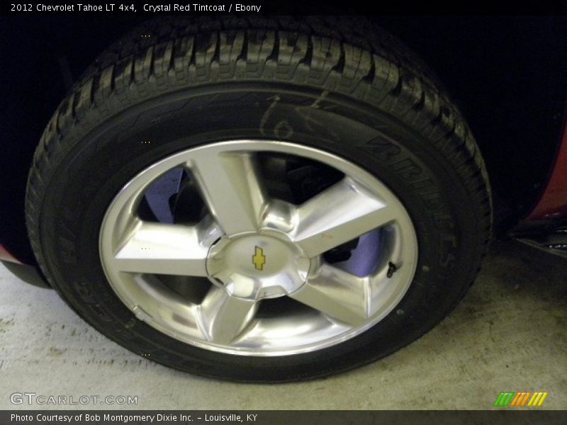 Crystal Red Tintcoat / Ebony 2012 Chevrolet Tahoe LT 4x4