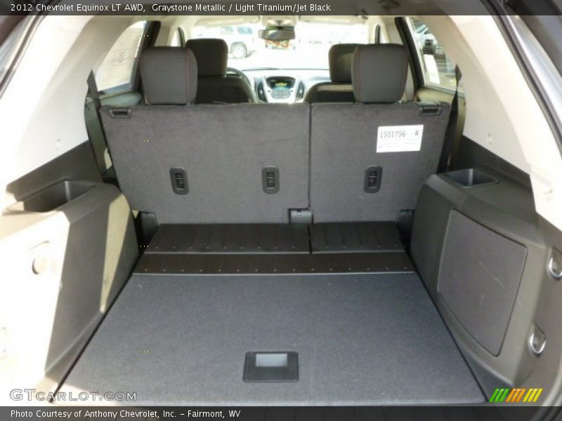 Graystone Metallic / Light Titanium/Jet Black 2012 Chevrolet Equinox LT AWD