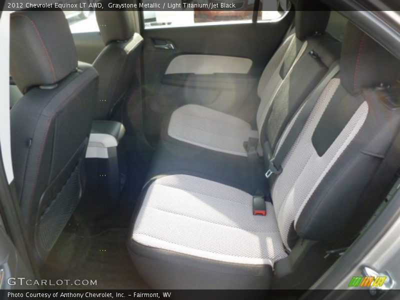 Graystone Metallic / Light Titanium/Jet Black 2012 Chevrolet Equinox LT AWD