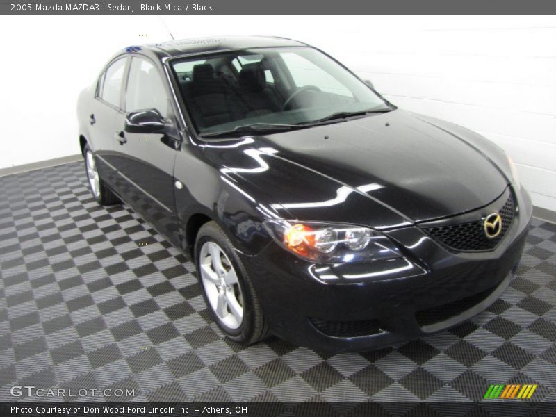 Black Mica / Black 2005 Mazda MAZDA3 i Sedan