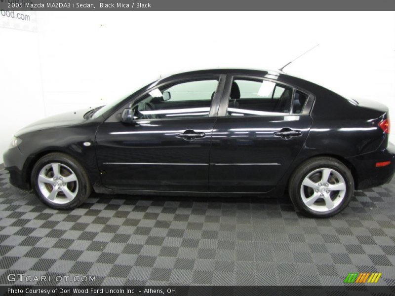 Black Mica / Black 2005 Mazda MAZDA3 i Sedan