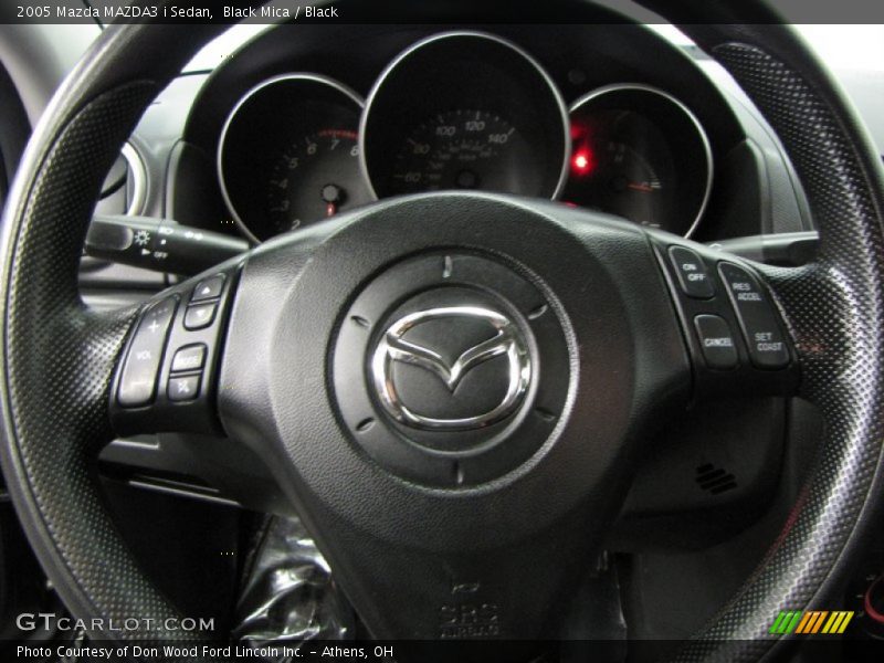 Black Mica / Black 2005 Mazda MAZDA3 i Sedan