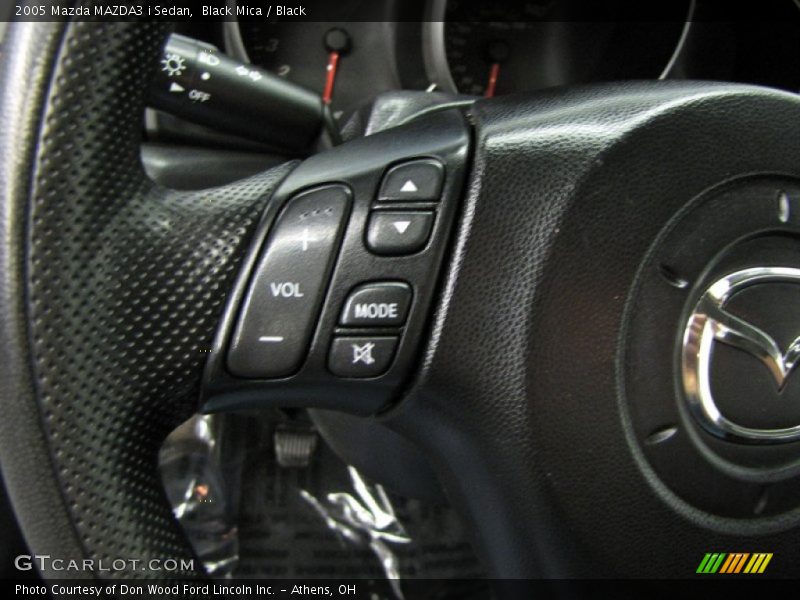 Black Mica / Black 2005 Mazda MAZDA3 i Sedan