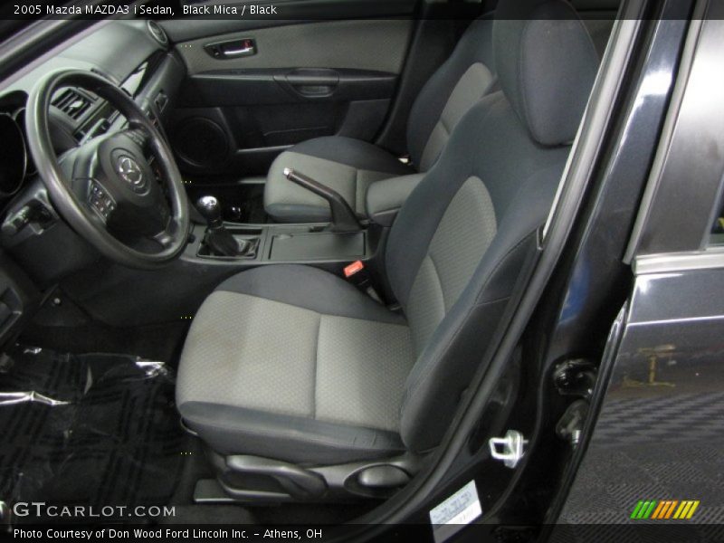 Black Mica / Black 2005 Mazda MAZDA3 i Sedan
