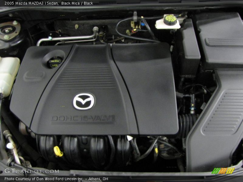 Black Mica / Black 2005 Mazda MAZDA3 i Sedan