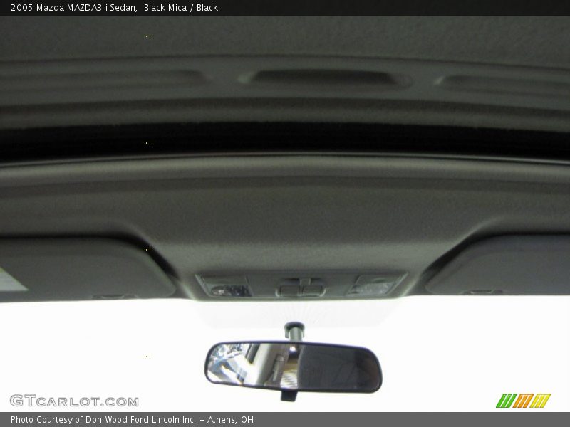 Black Mica / Black 2005 Mazda MAZDA3 i Sedan