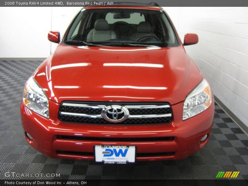 Barcelona Red Pearl / Ash 2008 Toyota RAV4 Limited 4WD