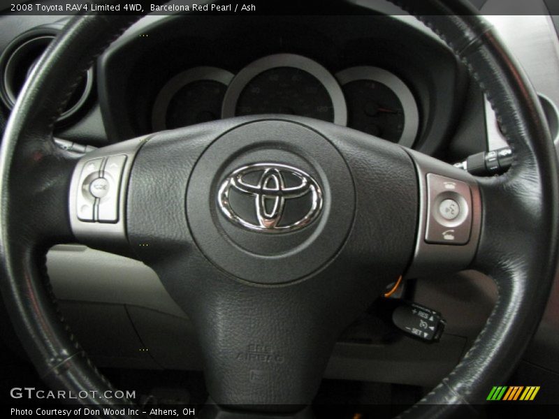 Barcelona Red Pearl / Ash 2008 Toyota RAV4 Limited 4WD