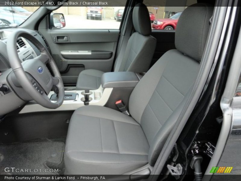 Ebony Black / Charcoal Black 2012 Ford Escape XLT 4WD