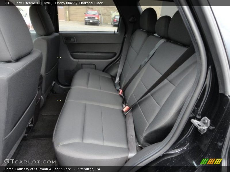 Ebony Black / Charcoal Black 2012 Ford Escape XLT 4WD