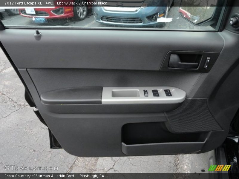 Ebony Black / Charcoal Black 2012 Ford Escape XLT 4WD