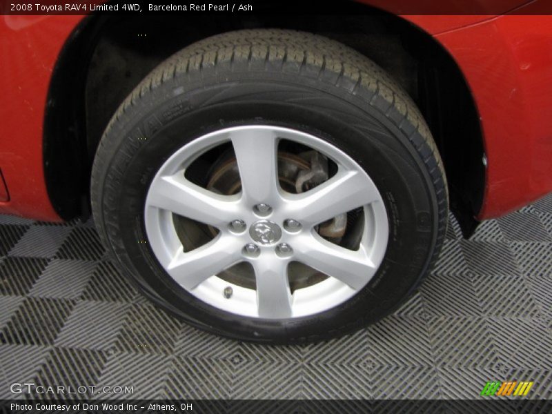 Barcelona Red Pearl / Ash 2008 Toyota RAV4 Limited 4WD