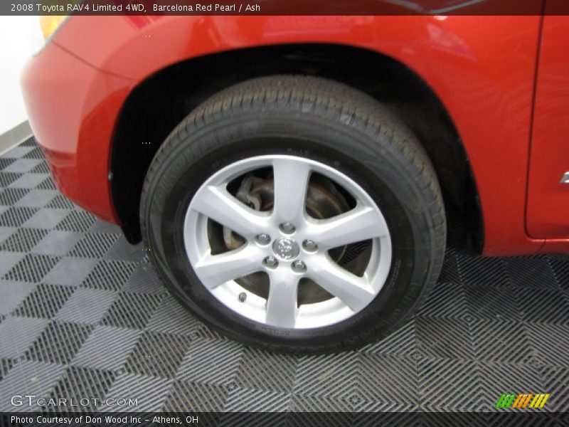 Barcelona Red Pearl / Ash 2008 Toyota RAV4 Limited 4WD