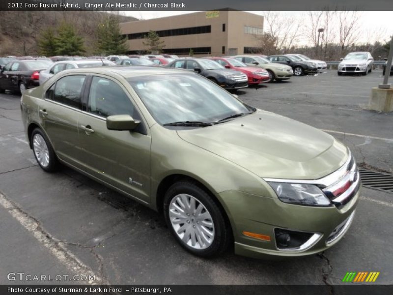 Front 3/4 View of 2012 Fusion Hybrid