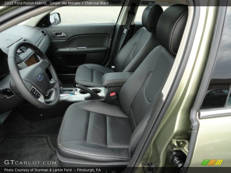 Ginger Ale Metallic / Charcoal Black 2012 Ford Fusion Hybrid