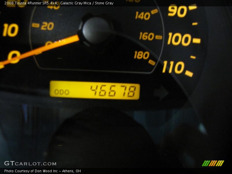 Galactic Gray Mica / Stone Gray 2008 Toyota 4Runner SR5 4x4