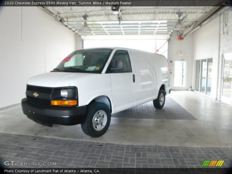 Summit White / Medium Pewter 2010 Chevrolet Express 2500 Moving Van