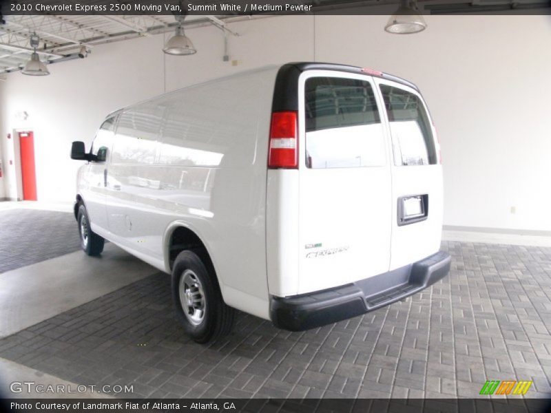 Summit White / Medium Pewter 2010 Chevrolet Express 2500 Moving Van