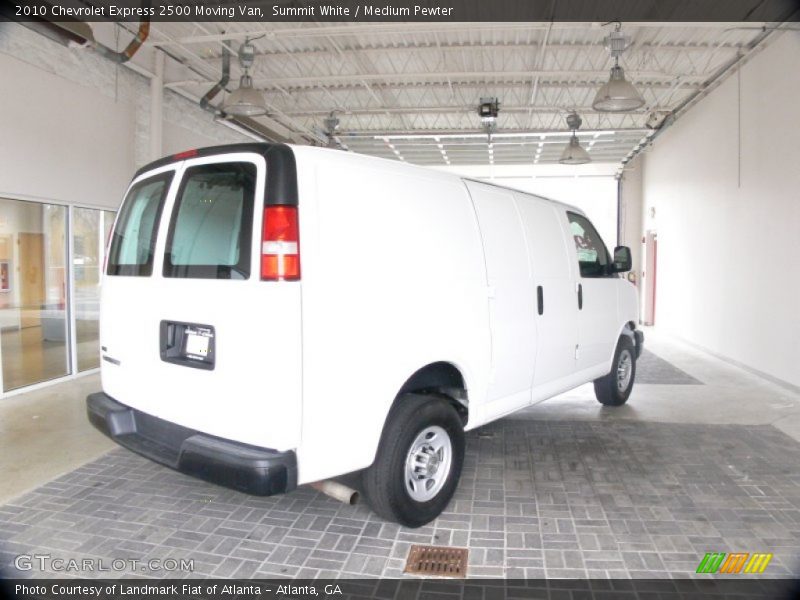 Summit White / Medium Pewter 2010 Chevrolet Express 2500 Moving Van