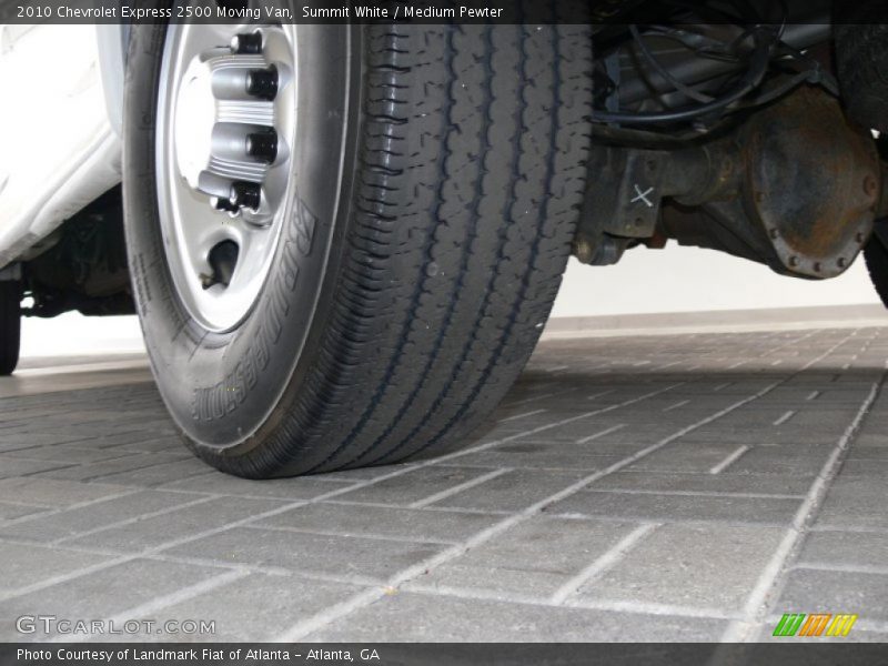 Summit White / Medium Pewter 2010 Chevrolet Express 2500 Moving Van