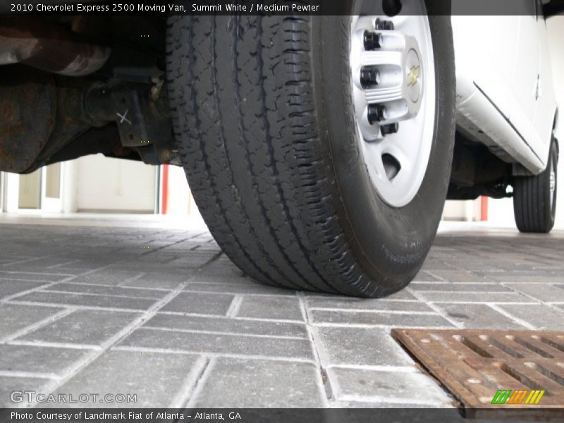 Summit White / Medium Pewter 2010 Chevrolet Express 2500 Moving Van