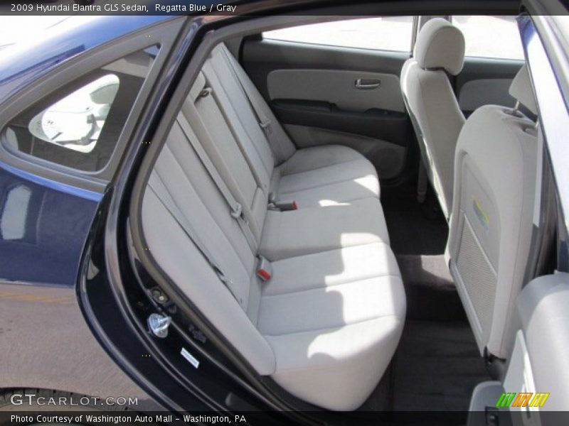 Regatta Blue / Gray 2009 Hyundai Elantra GLS Sedan