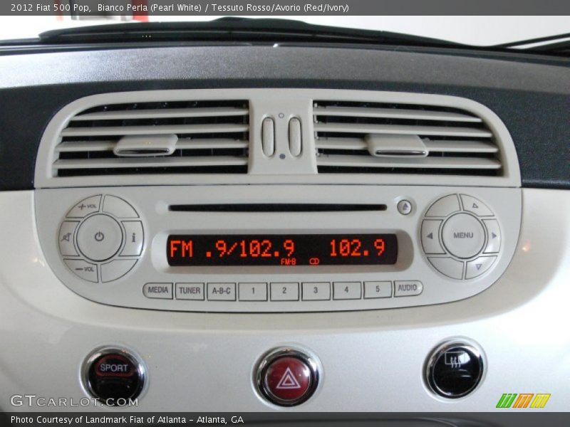 Audio System of 2012 500 Pop
