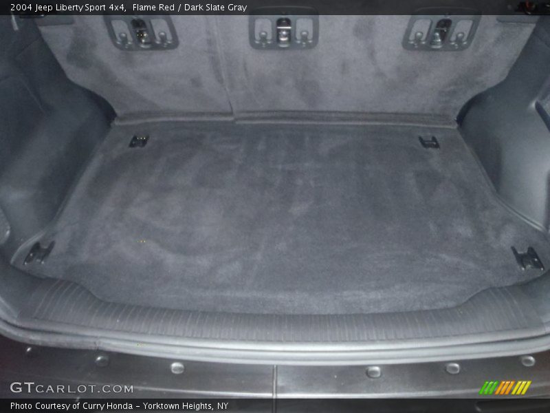Flame Red / Dark Slate Gray 2004 Jeep Liberty Sport 4x4