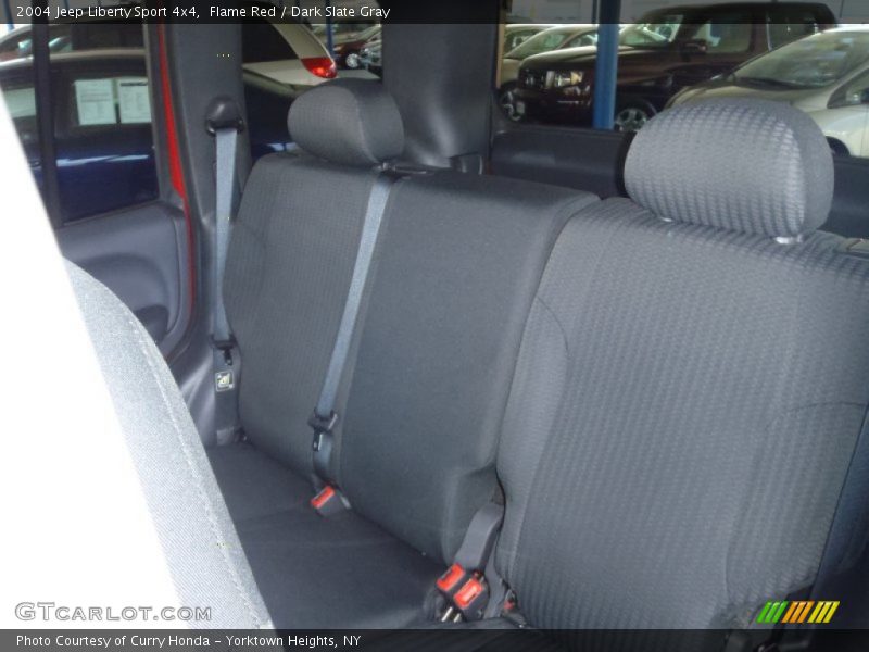Flame Red / Dark Slate Gray 2004 Jeep Liberty Sport 4x4