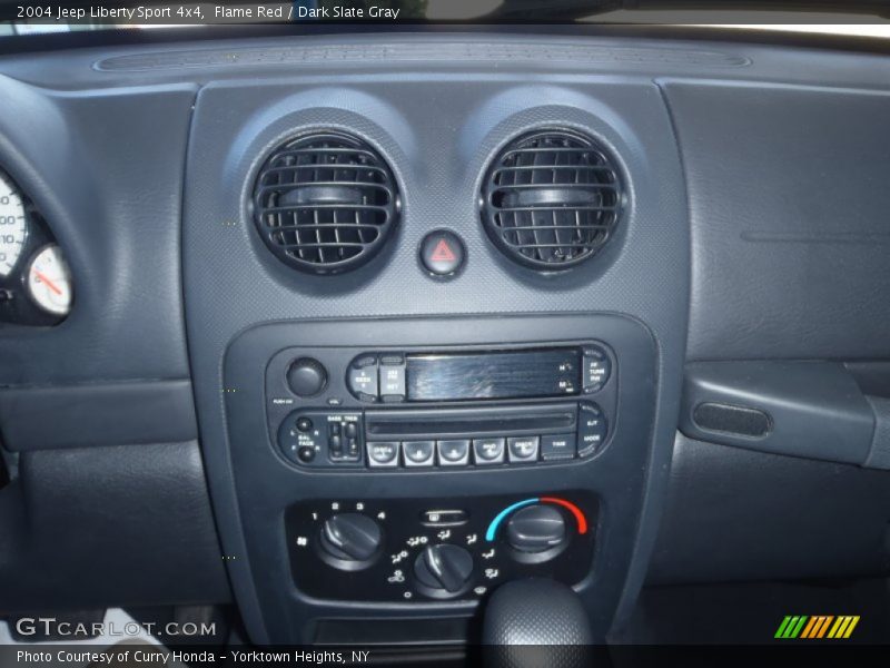 Flame Red / Dark Slate Gray 2004 Jeep Liberty Sport 4x4