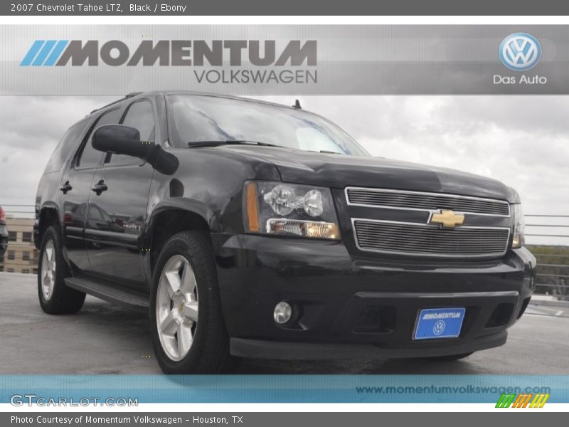 Black / Ebony 2007 Chevrolet Tahoe LTZ