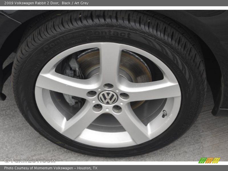 Black / Art Grey 2009 Volkswagen Rabbit 2 Door