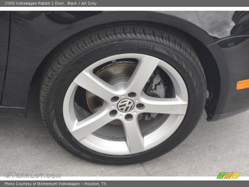 Black / Art Grey 2009 Volkswagen Rabbit 2 Door