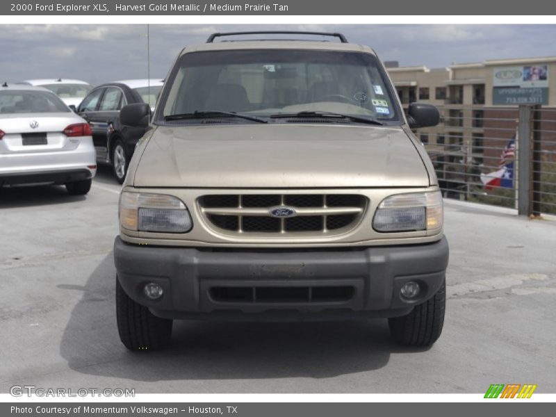 Harvest Gold Metallic / Medium Prairie Tan 2000 Ford Explorer XLS