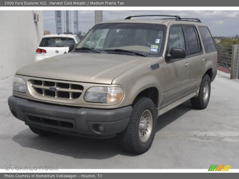 Harvest Gold Metallic / Medium Prairie Tan 2000 Ford Explorer XLS