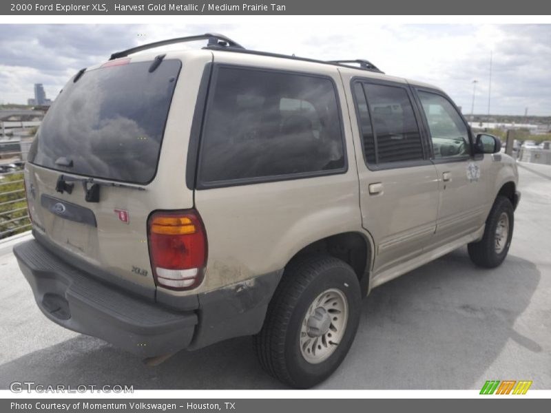 Harvest Gold Metallic / Medium Prairie Tan 2000 Ford Explorer XLS