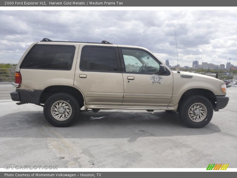 Harvest Gold Metallic / Medium Prairie Tan 2000 Ford Explorer XLS
