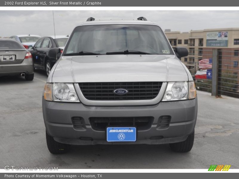 Silver Frost Metallic / Graphite 2002 Ford Explorer XLS
