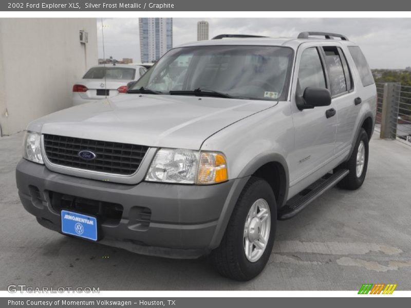 Silver Frost Metallic / Graphite 2002 Ford Explorer XLS