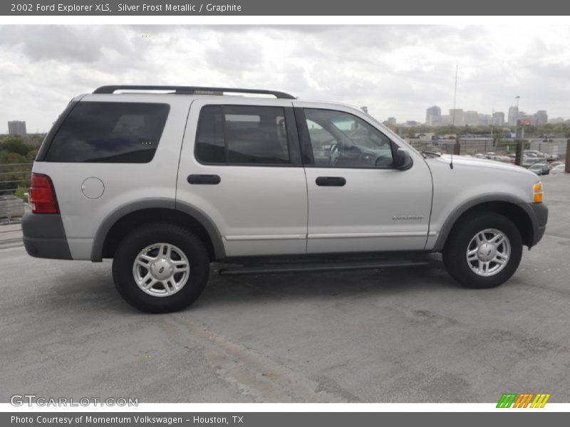 Silver Frost Metallic / Graphite 2002 Ford Explorer XLS