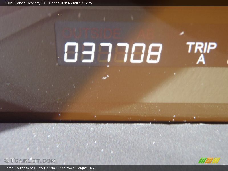 Ocean Mist Metallic / Gray 2005 Honda Odyssey EX
