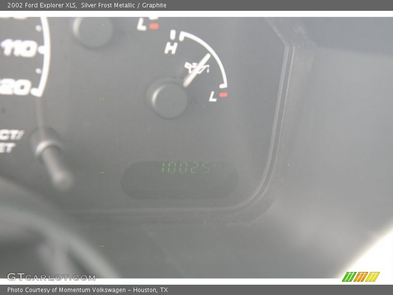 Silver Frost Metallic / Graphite 2002 Ford Explorer XLS