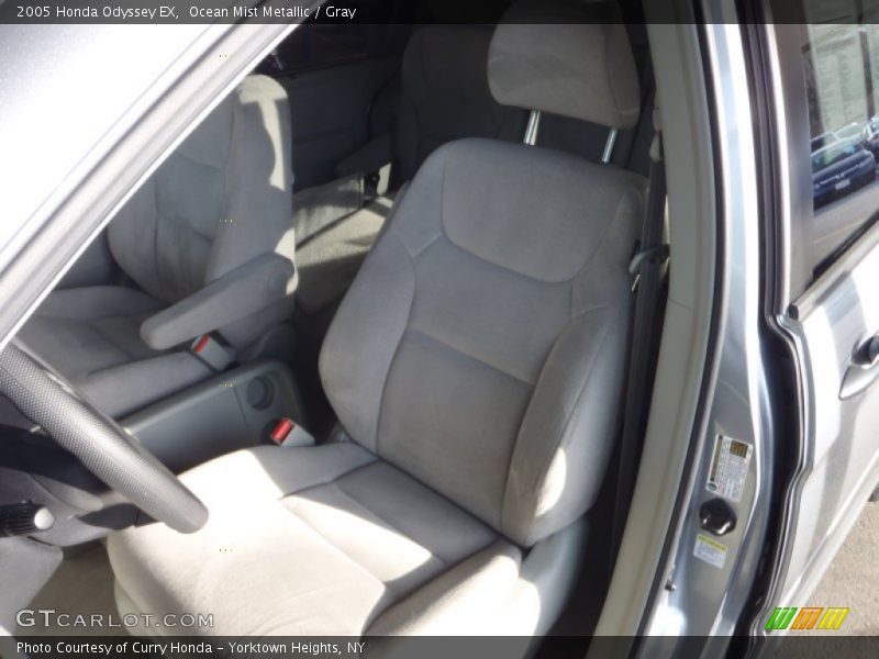 Ocean Mist Metallic / Gray 2005 Honda Odyssey EX