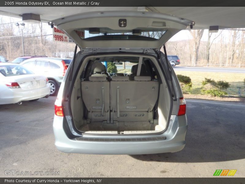 Ocean Mist Metallic / Gray 2005 Honda Odyssey EX