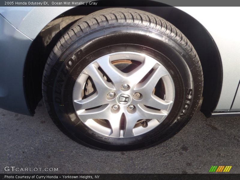Ocean Mist Metallic / Gray 2005 Honda Odyssey EX