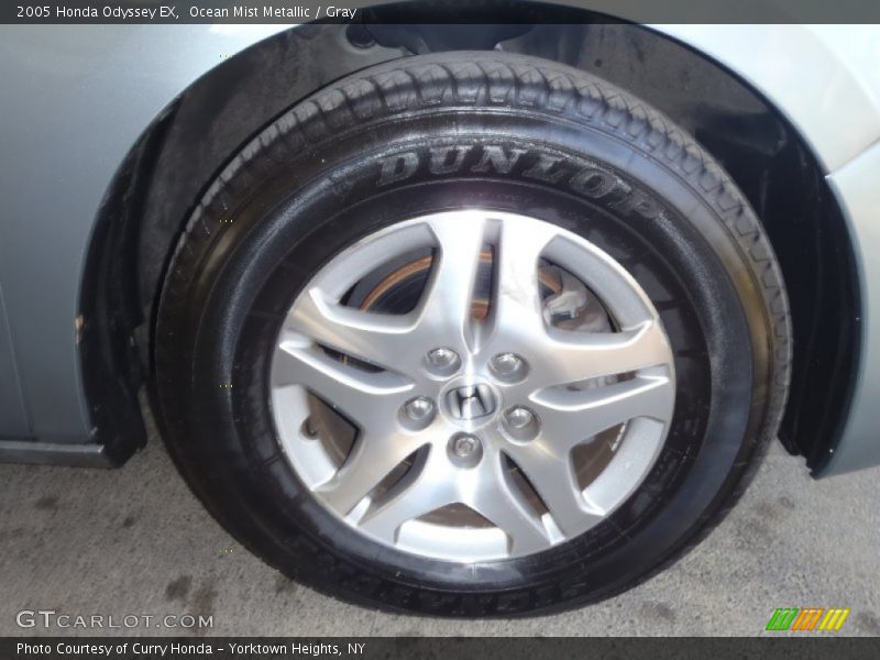 Ocean Mist Metallic / Gray 2005 Honda Odyssey EX