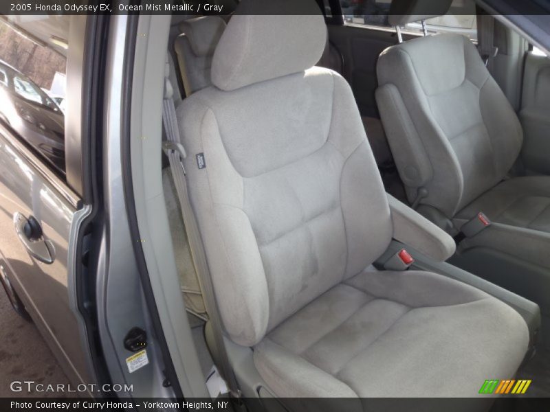 Ocean Mist Metallic / Gray 2005 Honda Odyssey EX